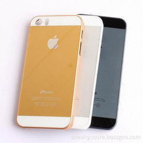 Original Plastic Cell Phone Case for iPhone 5S, Three Colors are Available